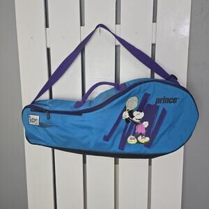 Prince Mickey Mouse Disney VTG Tennis Racquet Racket Cover Adjustable Sporty